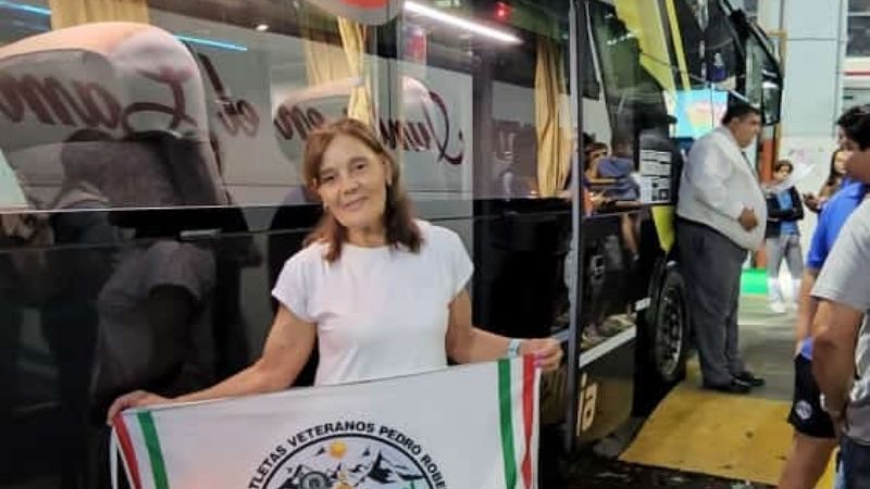 Martha Fernández en el Nacional Máster de Marcha