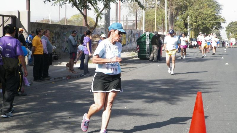Martha Fernández en el Nacional Máster de Marcha