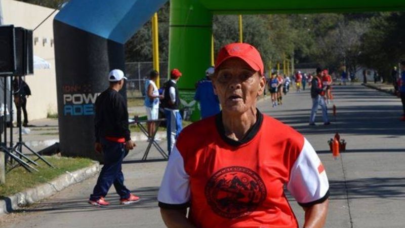 Martha Fernández en el Nacional Máster de Marcha