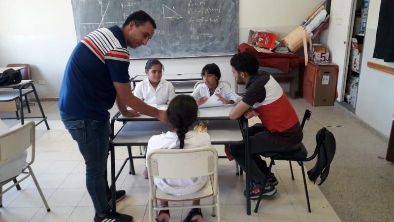 Iniciaron las tutorías del “Aprender Más” en la Unidad Institucional "Ribera del Valle"