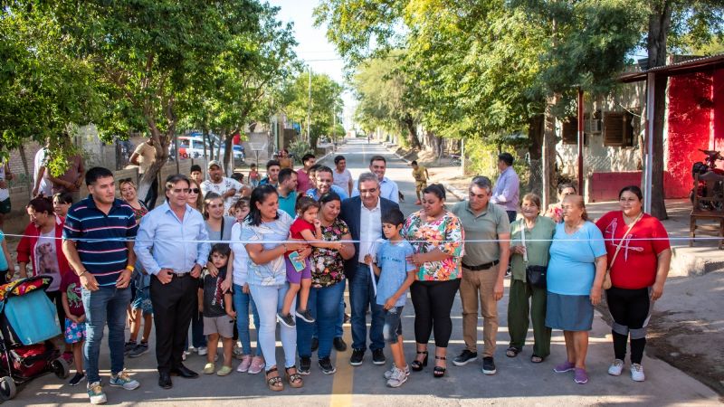 Más localidades del Este catamarqueño cuentan con nuevos asfaltados