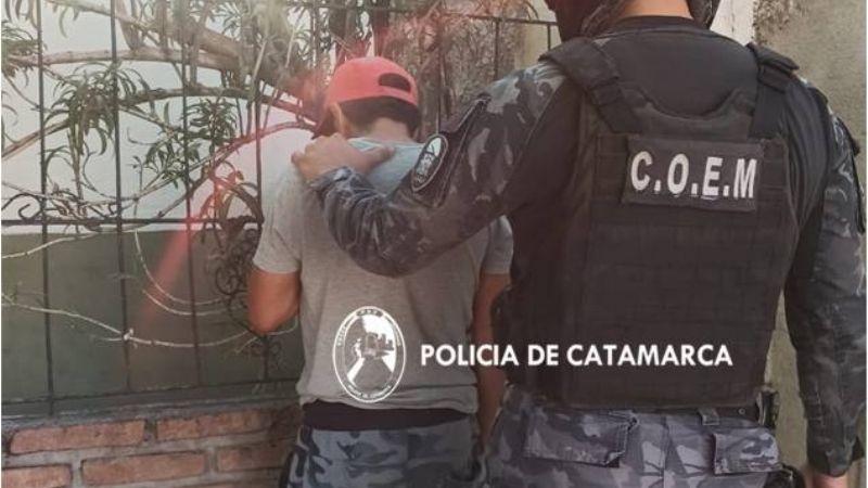 Estaba prófugo y fue detenido