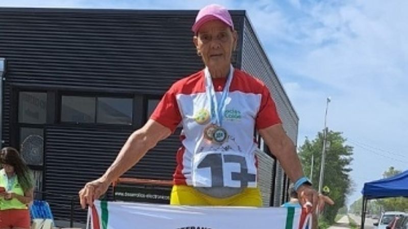 Doble oro Master para Martha Fernández, en Lobería