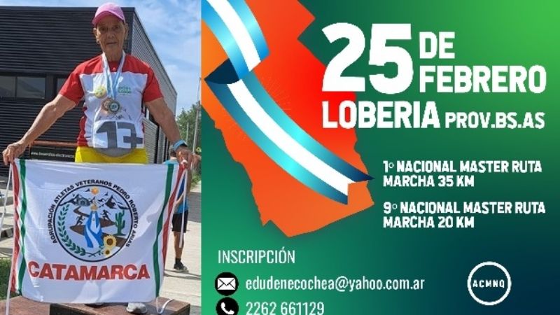 Doble oro Master para Martha Fernández, en Lobería