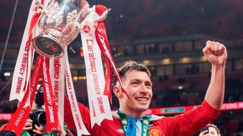 Martínez y Garnacho, campeones con el United