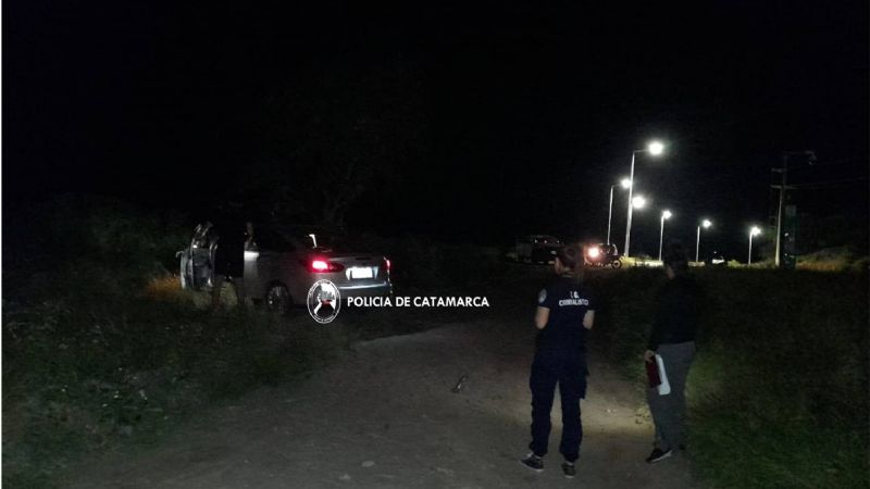 Se escaparon, chocaron y fueron atrapados con droga