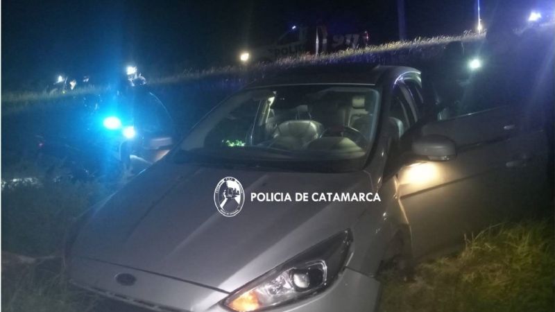 Se escaparon, chocaron y fueron atrapados con droga