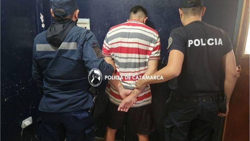 Ingresó a un domicilio y fue aprehendido