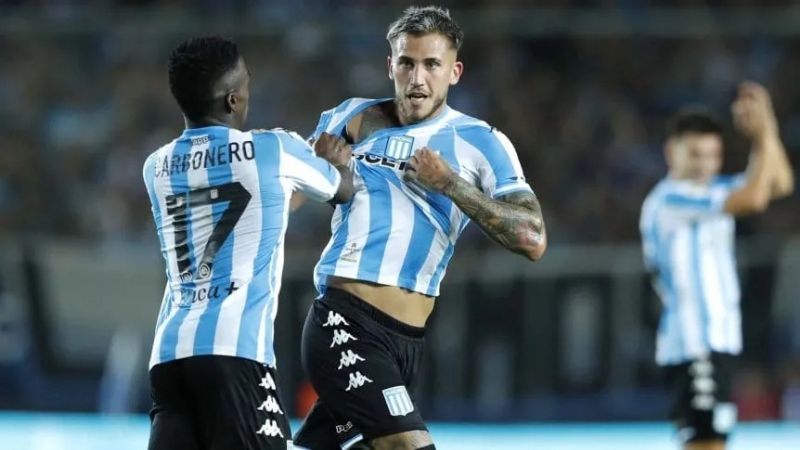Racing venció a Lanús y dejó a la Liga Profesional sin invictos