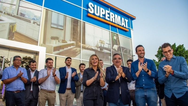 Inauguró Supermat que se suma a Ampere y Corralón El Amigo