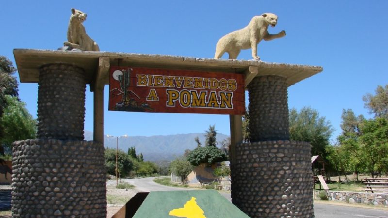 Esta madrugada una persona se accidentó en Pomán