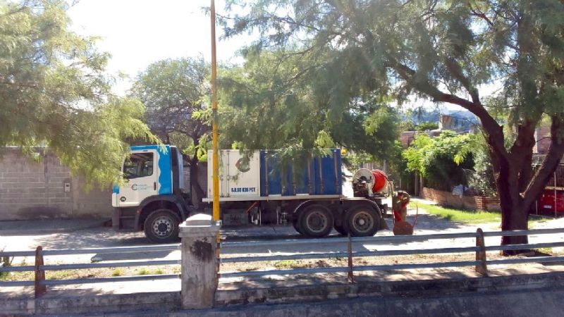 Acondicionamiento de redes cloacales en barrio Municipal