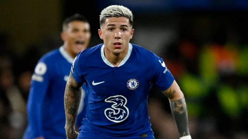 Enzo Fernández tuvo un gran debut en el Chelsea