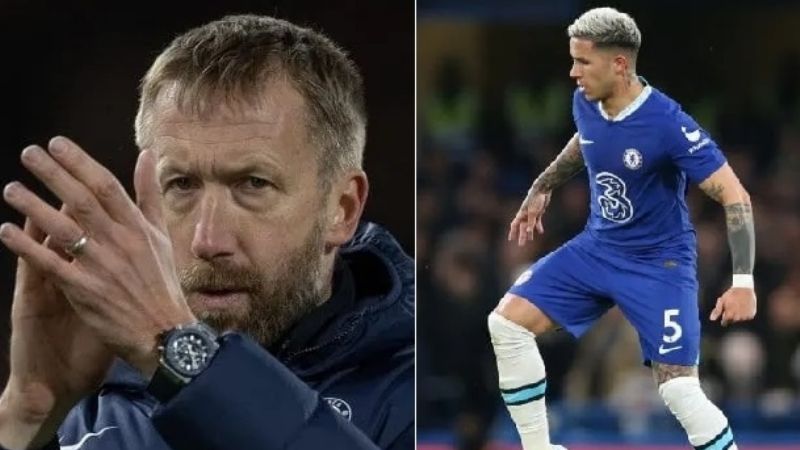 Elogios de Potter por el debut de Enzo Fernández en Chelsea