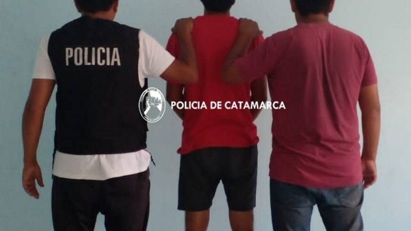 Apresado con un arma de fuego