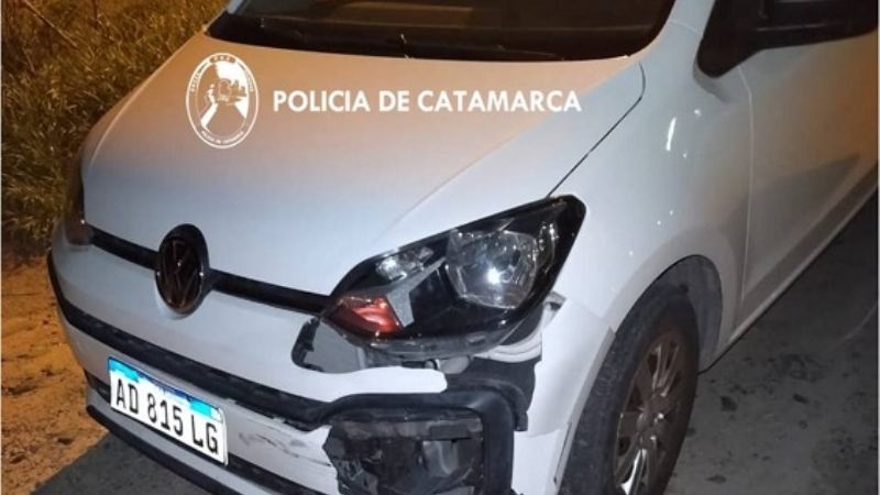 Colisionaron un auto y una moto