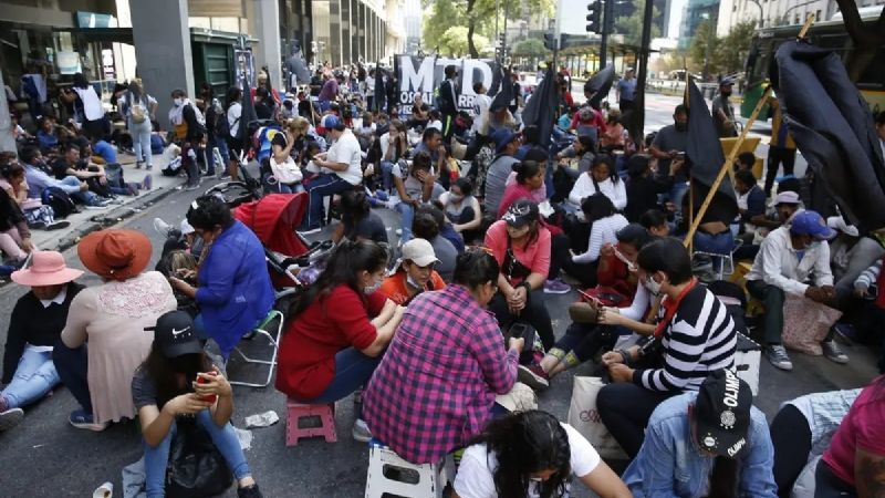 Jornada de piquetazo nacional: cortes en rutas nacionales 38 y 1V38