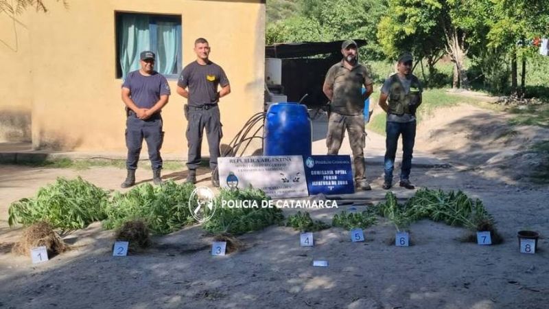 Atraparon a personas con Marihuana en escasa cantidad