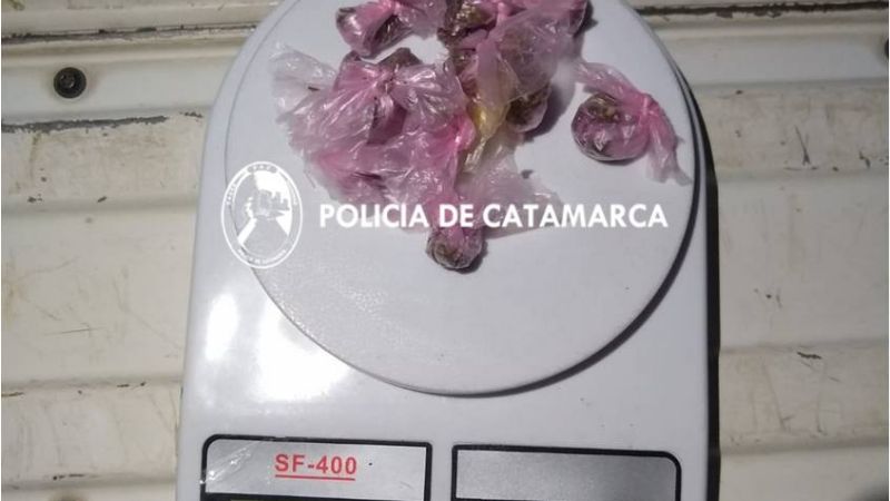Atraparon a personas con Marihuana en escasa cantidad