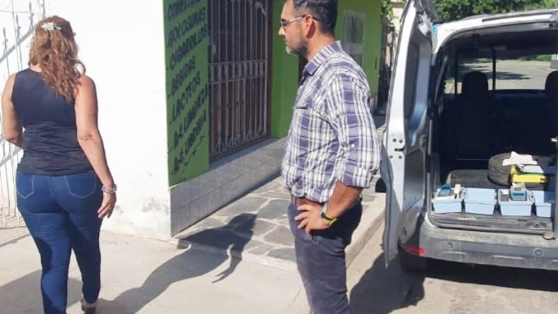 Control de calidad de agua en Villa Dolores