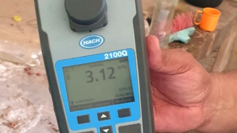 Control de calidad de agua en Villa Dolores