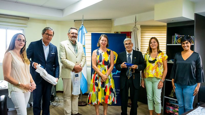 El Rector recibió al Embajador de Alemania