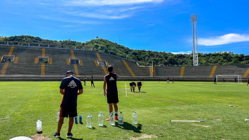 Entrenamiento abierto de River Plate en el Estadio