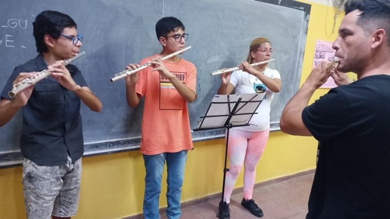 Más estudiantes se suman a la orquesta del Ministerio de Educación