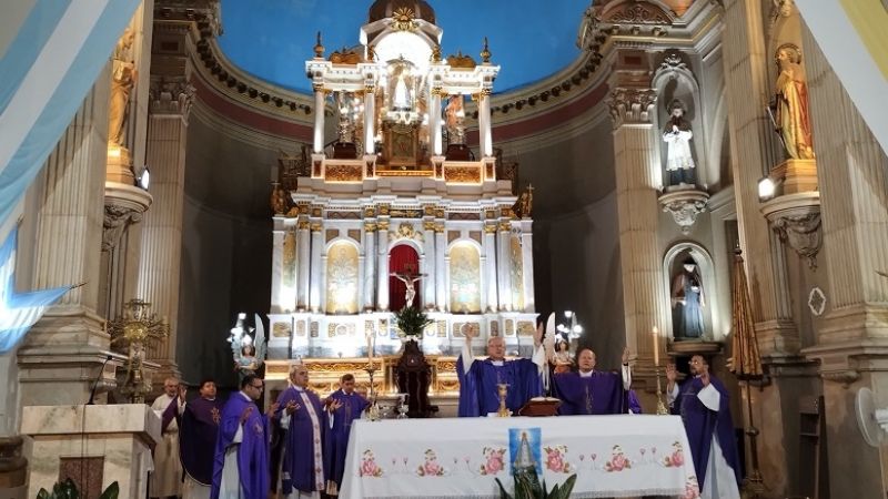 Urbanc dio gracias a Dios  por sus 16 años de vida episcopal