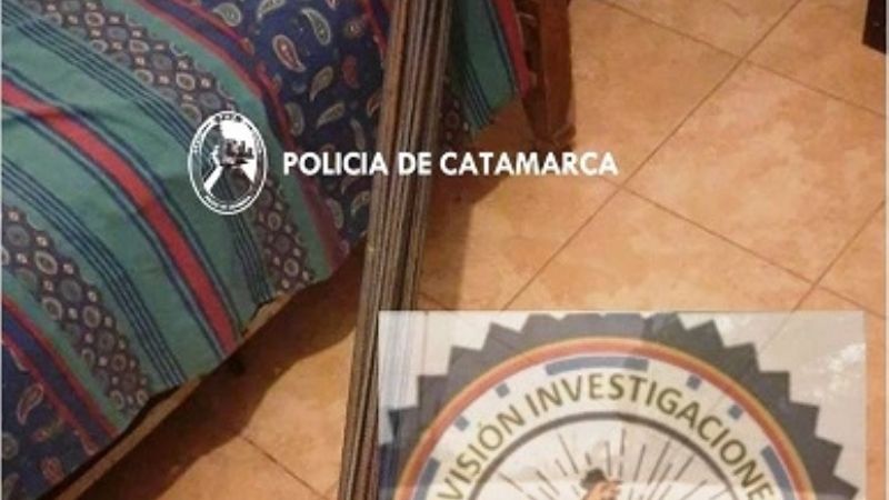 Recuperaron varillas de hierro robadas