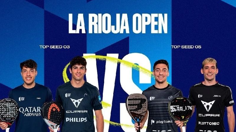 Tapia/Coello arrasan en 4tos. y hoy juegan la “semi”