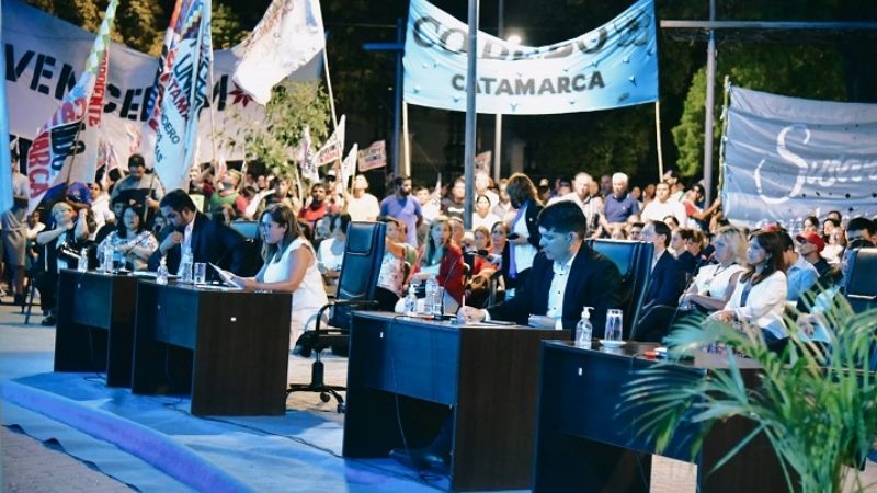 Apertura de sesiones en el Concejo chacarero