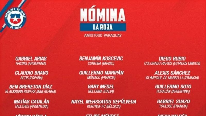 Díaz y Catalán, convocados a la Selección de Chile