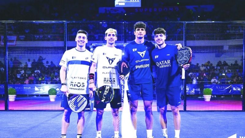 Tapia juega hoy la final del Open 1000 de La Rioja