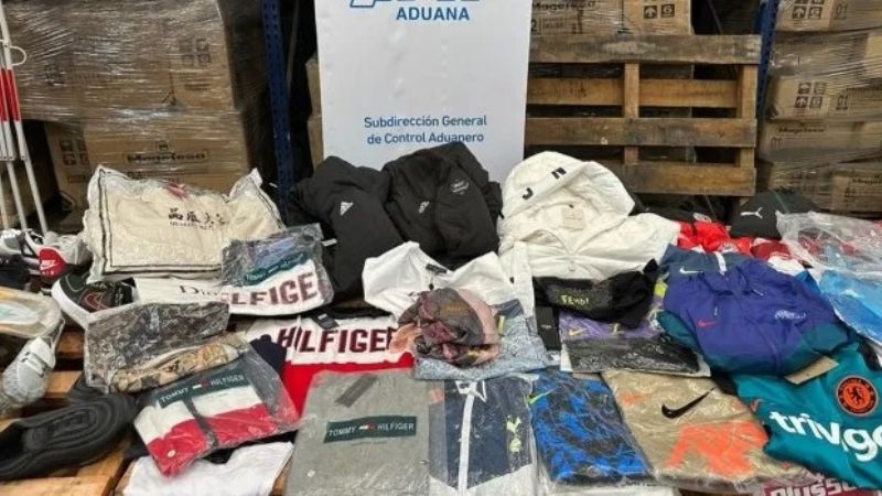 Aduana descubrió 16 toneladas de mercadería de contrabando en una terminal portuaria