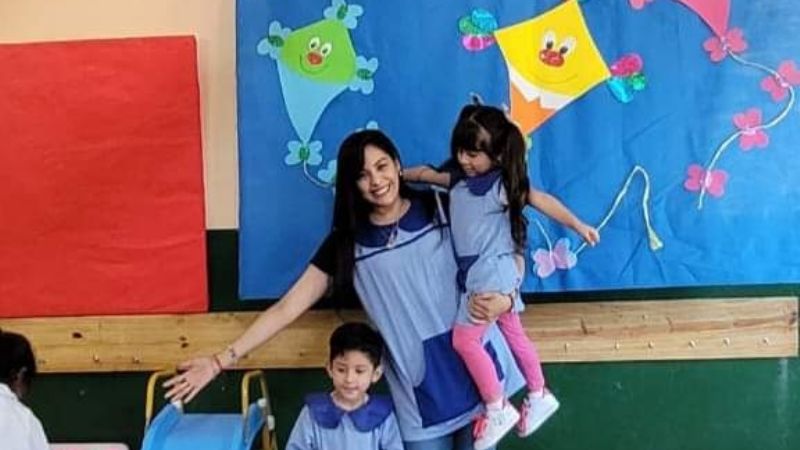 Histórica inauguración de un jardín de infantes en Los Altos