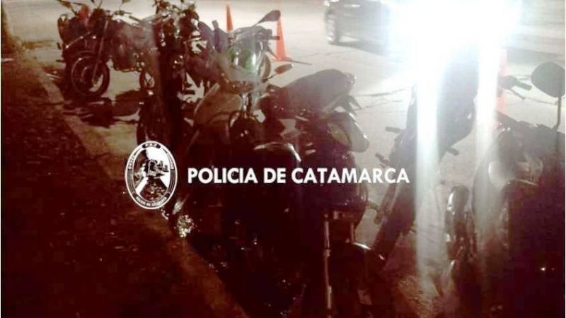 Secuestraron motocicletas en Tinogasta