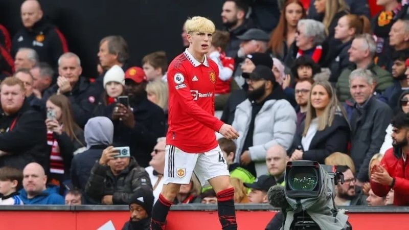 Garnacho no podrá estar con la Selección