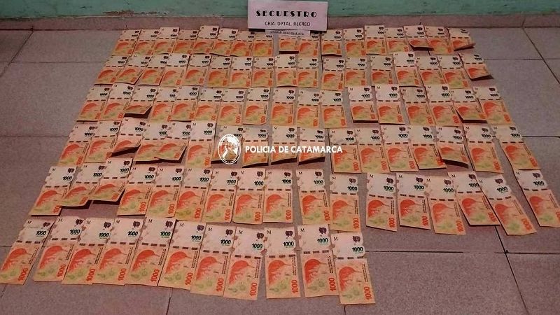 Recuperaron casi $100.000