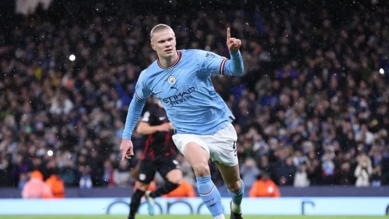 Con 5 de Haaland el City a 4tos., como Inter que empató