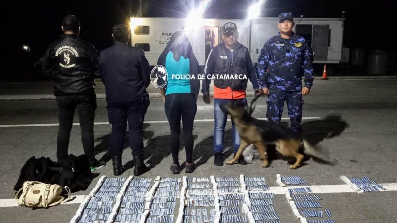 Detuvieron a una mujer y secuestraron gran cantidad de ansiolíticos