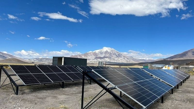 Puesta en marcha del nuevo parque solar en Paso San Francisco