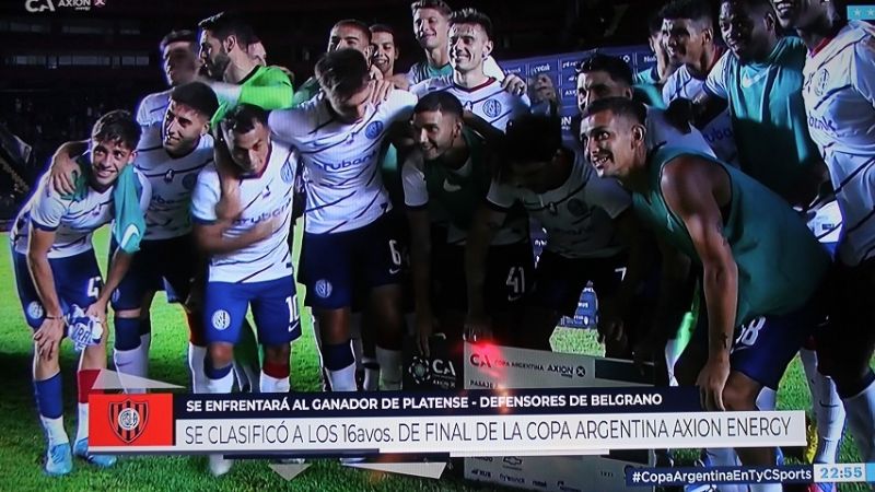 San Lorenzo goleó, con doblete de Blandi