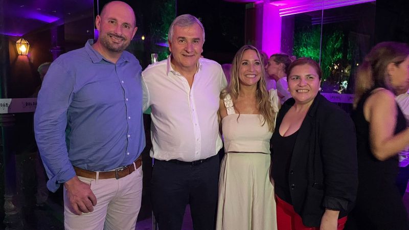 Catamarqueños en el lanzamiento de Gerardo Morales