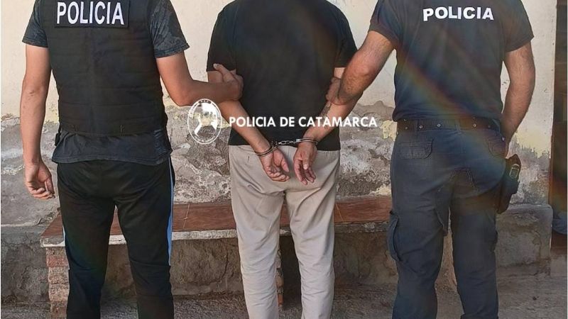 En Santa María arrestaron a un hombre que era intensamente buscado por la Justicia