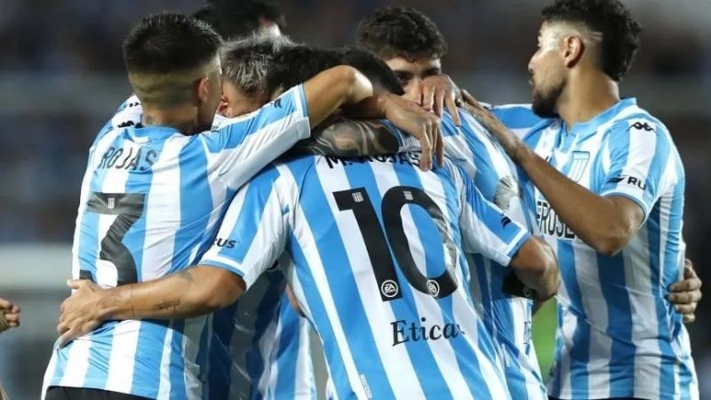 Racing Club visita a Unión, en el inicio de la 8va.