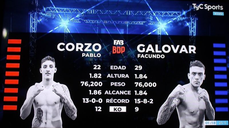 Pablo Corzo es el nuevo campeón argentino supermediano