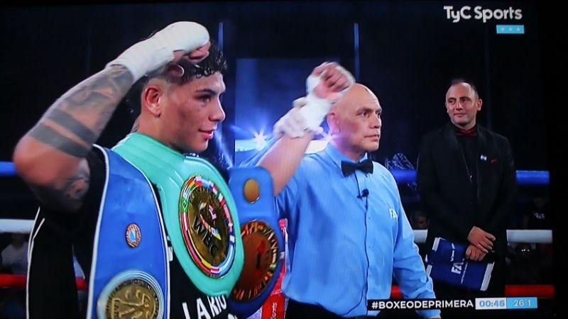 Pablo Corzo es el nuevo campeón argentino supermediano