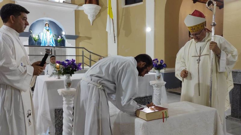 Asumió el Administrador Parroquial en Ancasti