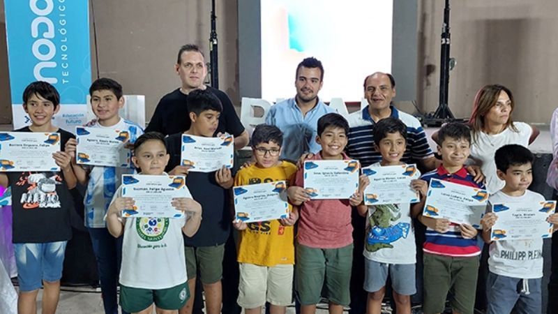 Finalizó el Campamento Tecnológico de verano